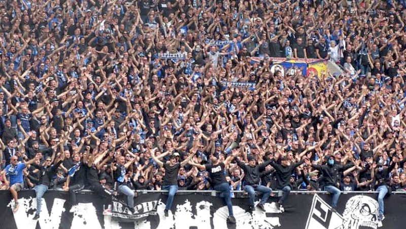 Auf den Rängen in der Überzahl: Waldhof Mannheim reist zum Pokalspiel nach Sandhausen