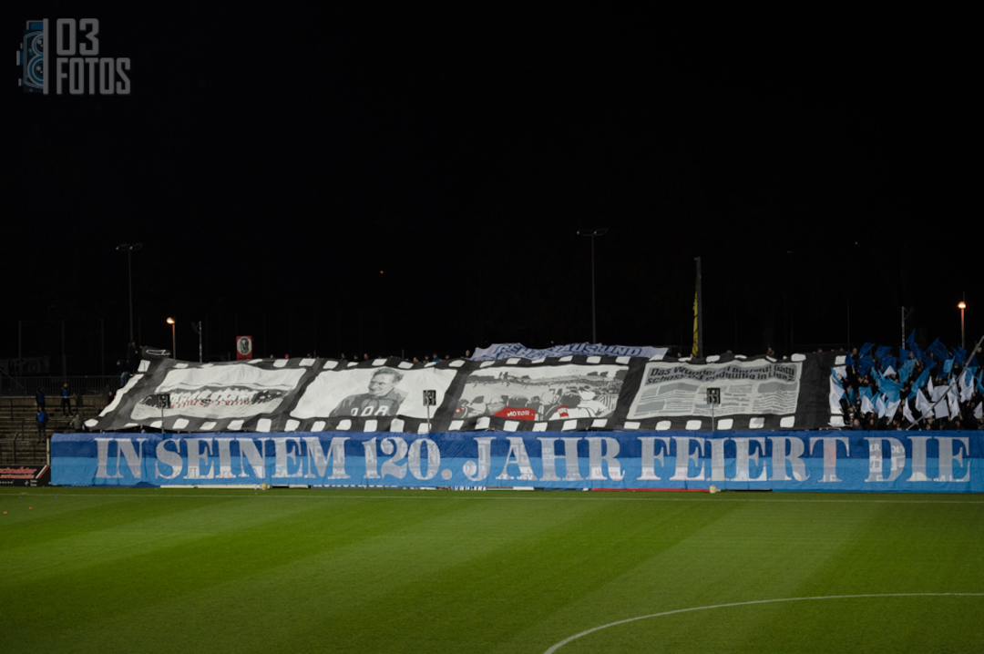 Babelsberg gegen Chemie Leipzig (linke Hälfte). Foto: 03-fotos.de