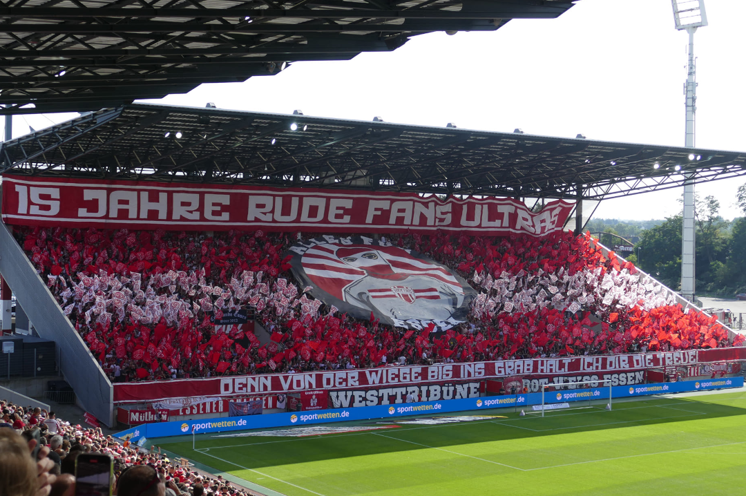 Essen gegen Regensburg 2/2. Foto: Instagram: @unterwegs_in_sachen_fussball