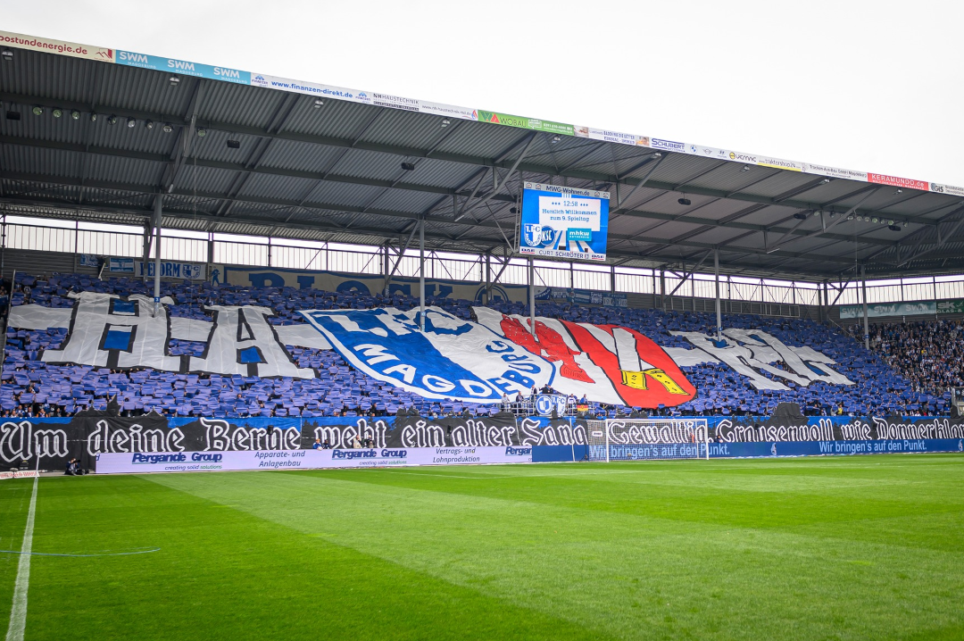 Magdeburg gegen Karlsruhe. Foto: 1. FC Magdeburg / Norman Seidler