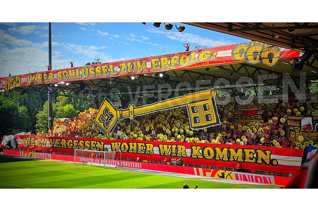 Union Berlin gegen Mainz. Foto: Instagram: @karin12587