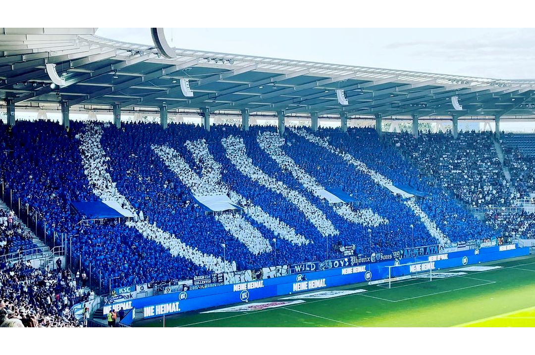 Karlsruhe gegen Kaiserslautern. Foto: Instagram: @timo_freidel