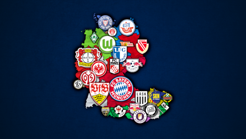 Die aktuell besten Mannschaften nach Bundesländern