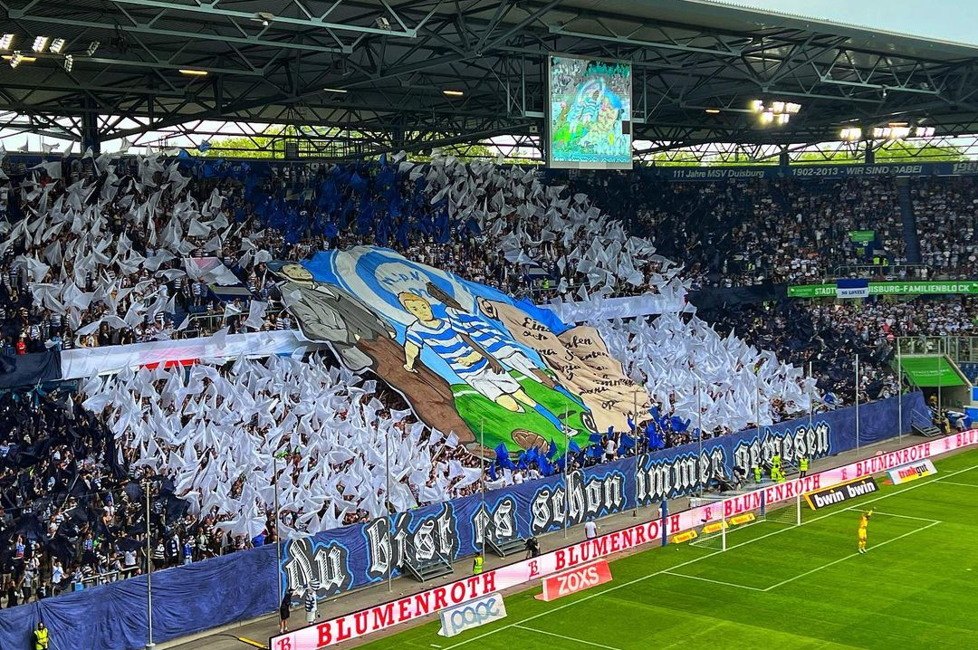 Duisburg gegen 1860 München. Foto: Instagram: @oft_unterwegs