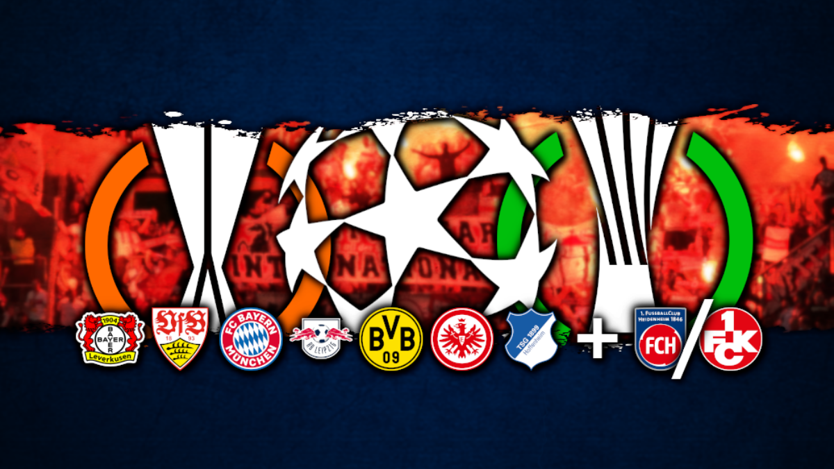 Deutschlands Europapokalstarter 2024/25