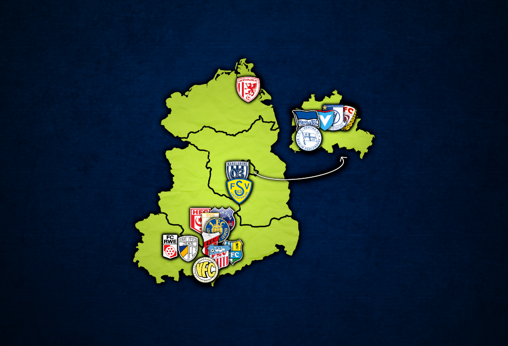 Du betrachtest gerade Das Teilnehmerfeld der Regionalliga Nordost 2024/25