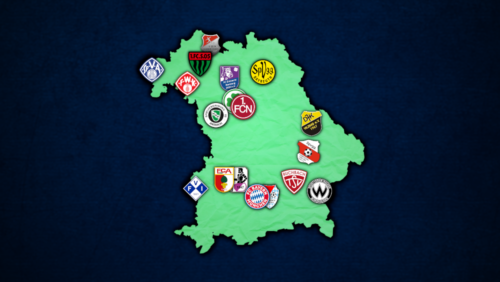 Das Teilnehmerfeld der Regionalliga Bayern 2024/25