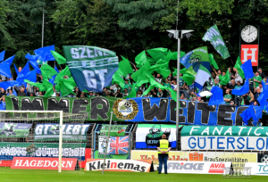 Mehr über den Artikel erfahren Gütersloh gegen Duisburg vor größter Kulisse seit 25 Jahren