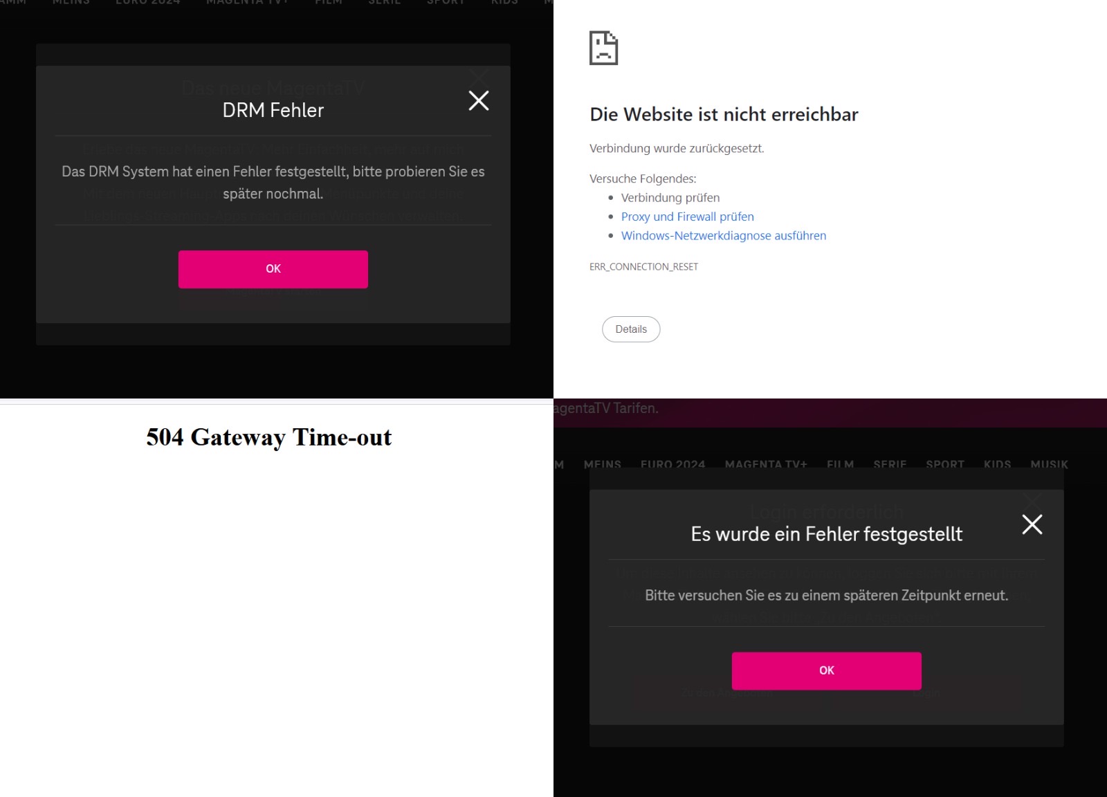 Du betrachtest gerade Server down: Magenta-Exklusivspiel wird zum Debakel