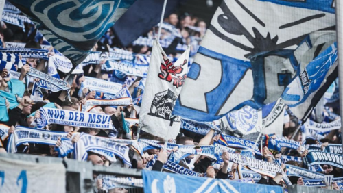 Fans des MSV Duisburg sorgen für Gütersloher Rekordkulisse