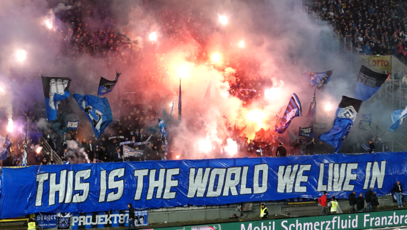 HSV auch in Kaiserslautern mit großer Fan-Unterstützung