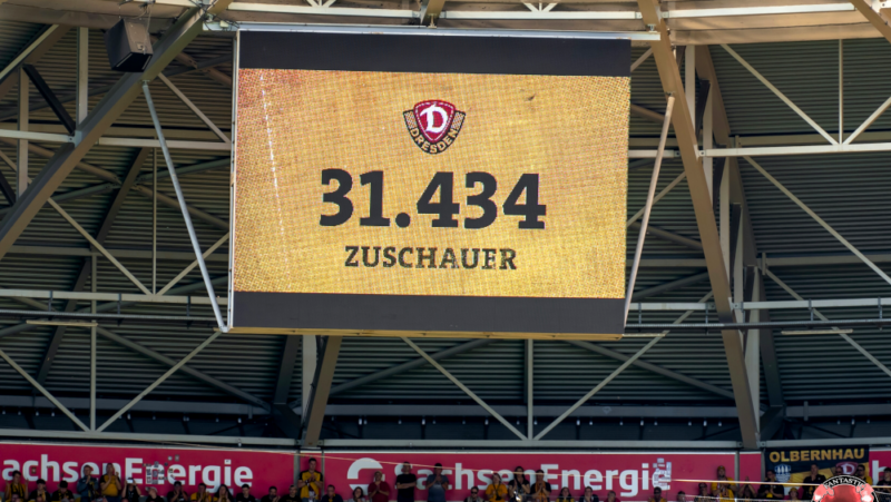 Dynamo Dresden nach Saisonrekord in den Top 20 Deutschlands