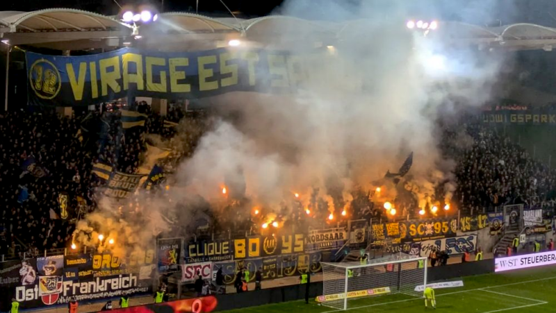 Saarbrücken feiert vor Saisonrekordkulisse Sieg gegen Rostock