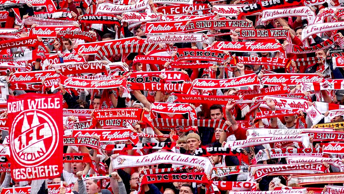 1. FC Köln mit ausverkauftem Gästeblock in Berlin