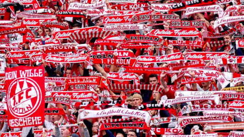 1. FC Köln mit ausverkauftem Gästeblock in Berlin