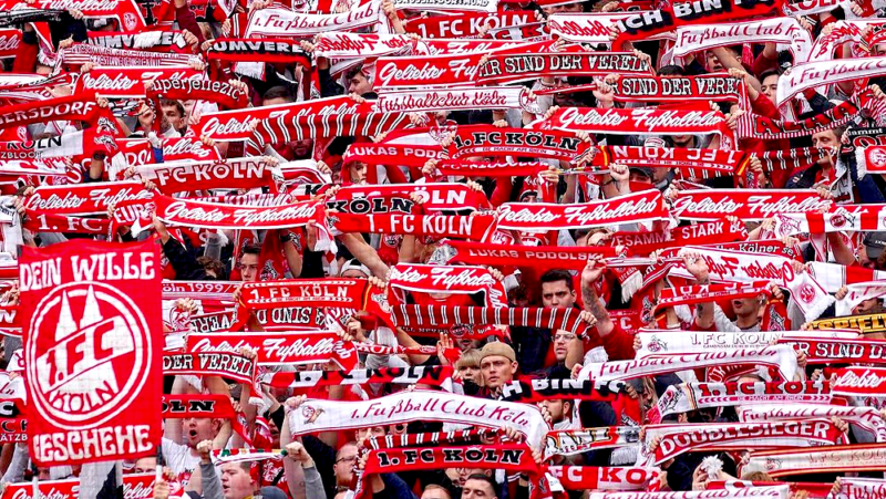 1. FC Köln mit ausverkauftem Gästeblock in Berlin