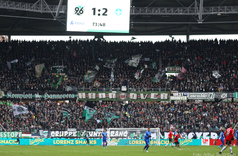 Hannover 96 mit Zuschauer-Tiefstwert gegen Darmstadt