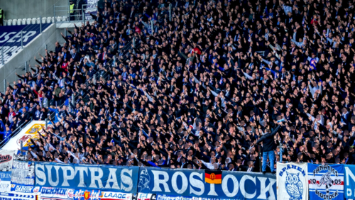 Hansa Rostock sorgt für den größten Gästeanhang in Verl