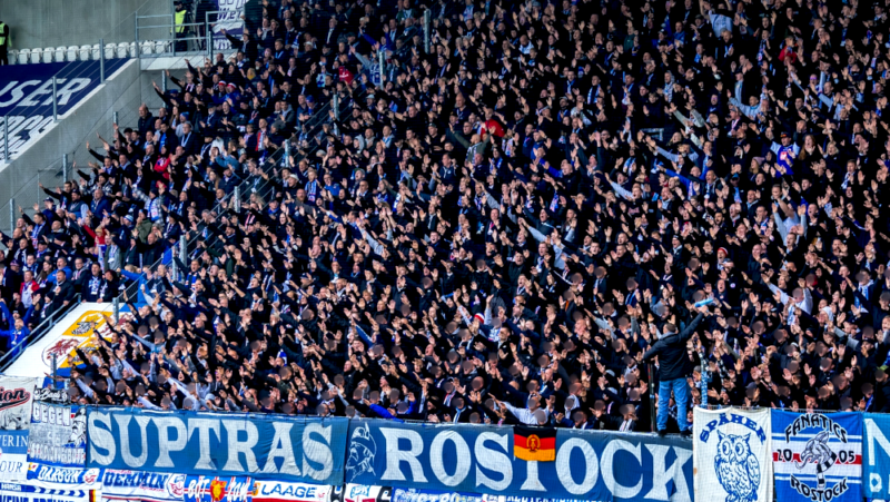 Hansa Rostock sorgt für den größten Gästeanhang in Verl
