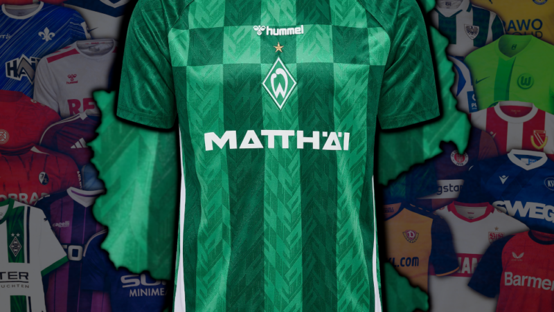 Der SV Werder Bremen hat das schönste Heimtrikot 2024/25