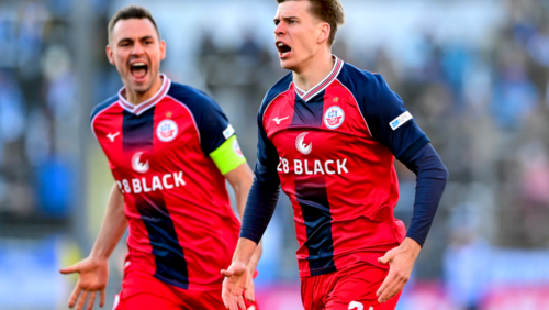 Hansa Rostock war das beste Team der 3. Liga im November