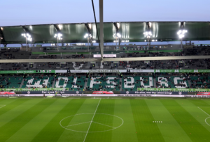 Mehr über den Artikel erfahren Mini-Kulisse! Wolfsburg gegen Hoffenheim vor 5-Jahres-Tief