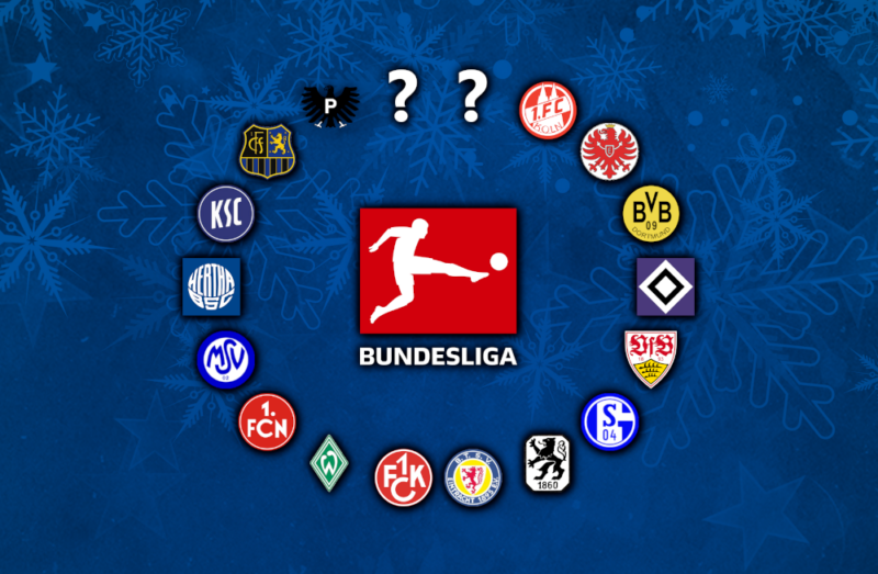 Welche Vereine ergänzt ihr bei der ersten Bundesliga-Saison?