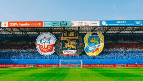 Hansa Rostock belegt den 2. Platz bei der Choreo des Jahres 2024