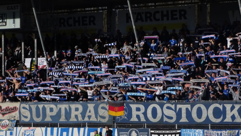 Rostock beim VfB Stuttgart: Sechsmal so viele Fans wie RB Leipzig