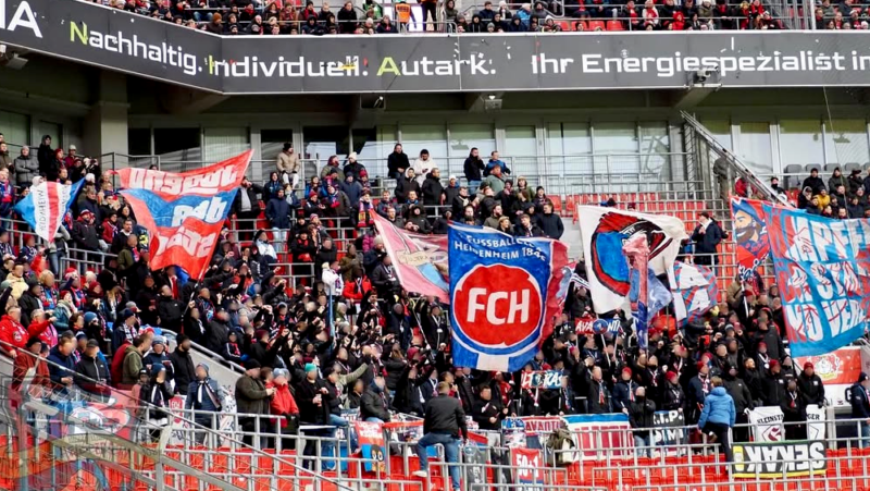 Heidenheim in Bremen mit kleinstem Gästeanhang seit zwei Jahren