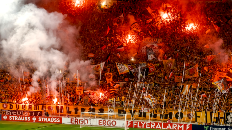 Pyrotechnik: 15 Vereine fordern Abschaffung von Verbandsstrafen