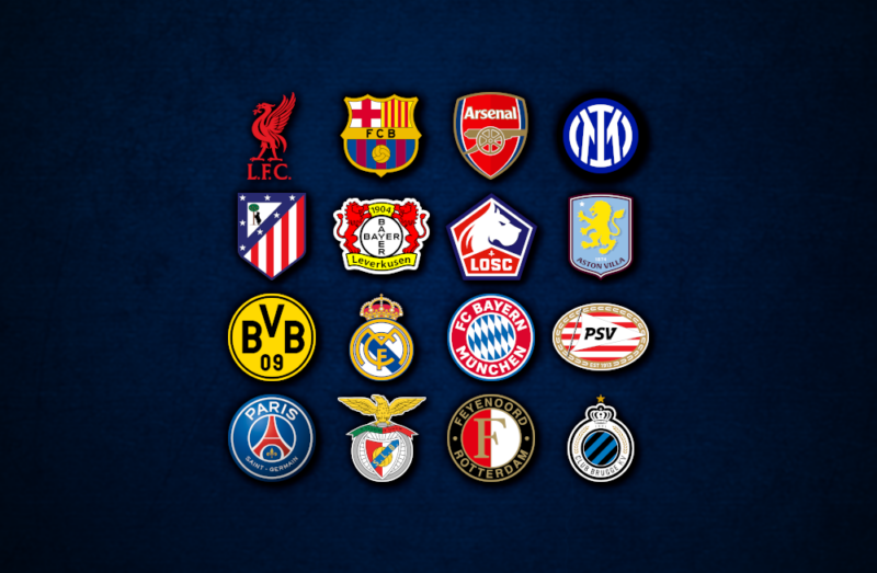 Deutschland dreifach vertreten: die Achtelfinalisten der Champions League
