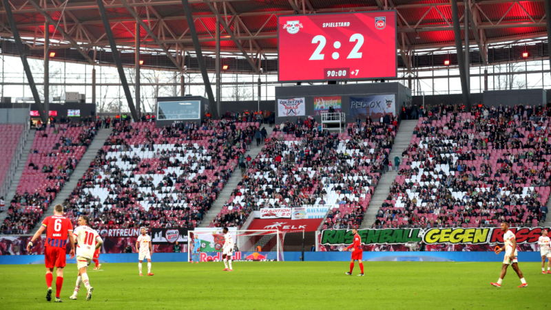 RB Leipzig vor kleinster Zuschauer-Kulisse seit fast drei Jahren
