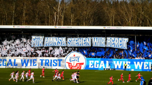 Fans von Hansa Rostock mit Saisonrekord in Dortmund