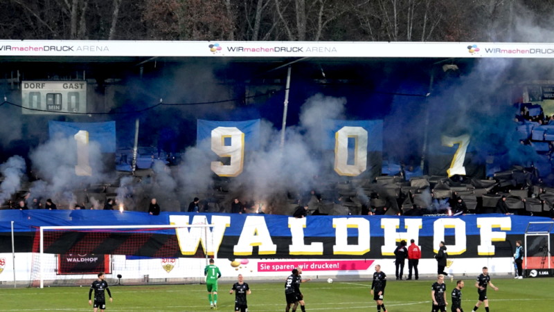 Waldhof sorgt für ersten ausverkauften Gästeblock in Saarbrücken