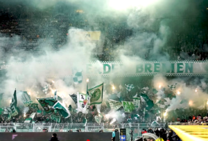 Mehr über den Artikel erfahren Erstmals kein voller Gästeblock bei einem Werder-Auswärtsspiel