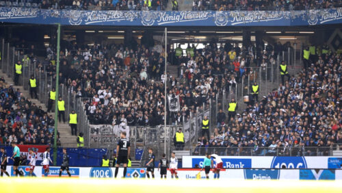 Elversberg verdoppelt seinen Gästeanhang beim HSV