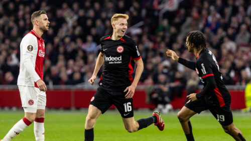 Eintracht Frankfurt siegt als zweiter deutscher Verein bei Ajax