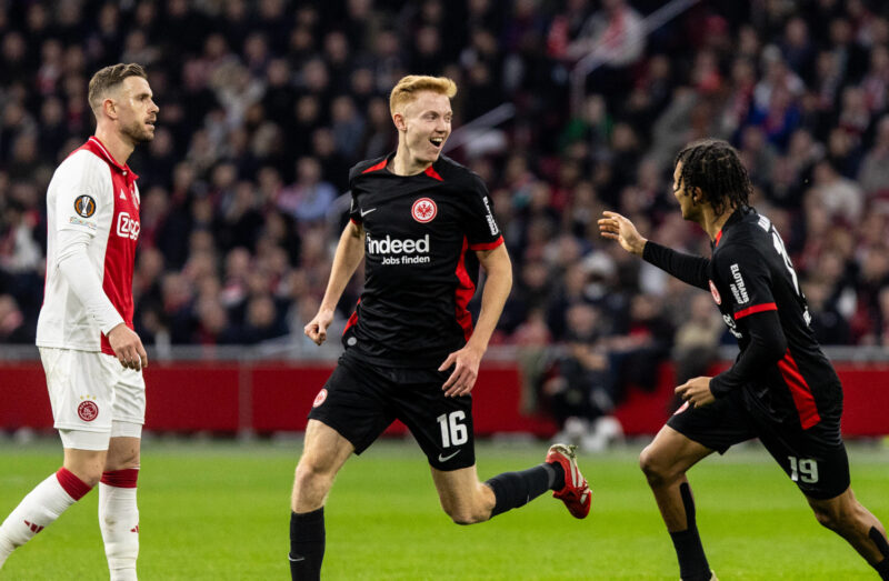 Eintracht Frankfurt siegt als zweiter deutscher Verein bei Ajax