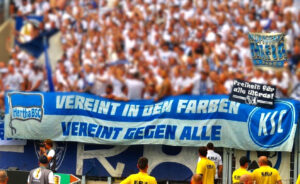 Mehr über den Artikel erfahren KSC-Fans in Berlin erneut nicht im normalen Gästeblock