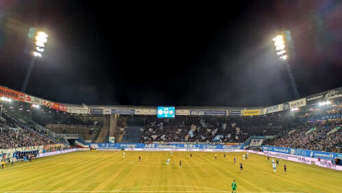 In Rostock waren die meisten Zuschauer in der Englischen Woche