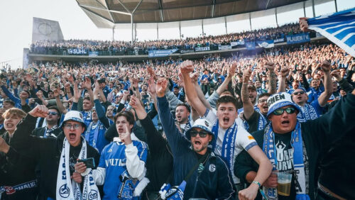 Schalke mit Saisonrekord: Die größten Gästekulissen der Saison