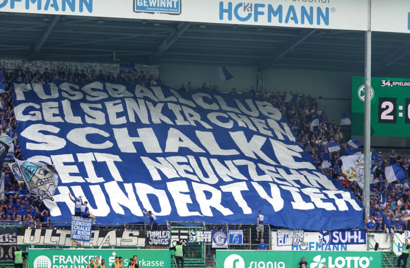 Schalke sorgt für den größten Gästeanhang in Fürth