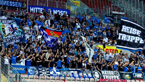 Eintracht Trier sorgt für den größten Gästeanhang in Offenbach