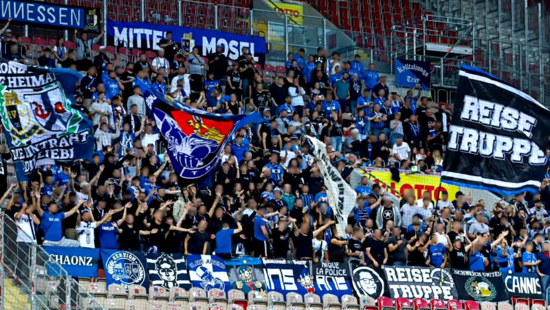 Eintracht Trier sorgt für den größten Gästeanhang in Offenbach