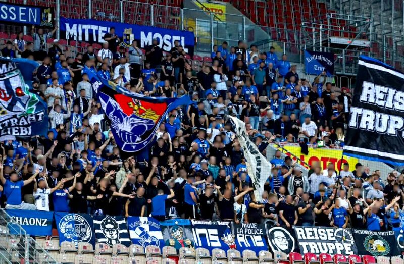 Eintracht Trier sorgt für den größten Gästeanhang in Offenbach