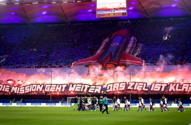 HSV gewinnt die Wahl zur Choreo des Monats Februar