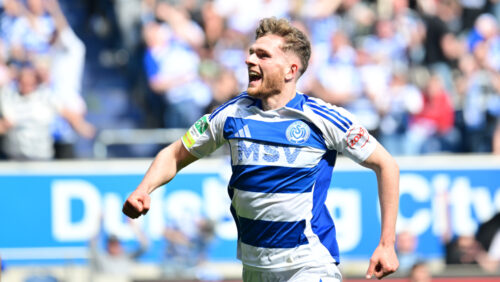 MSV Duisburg vor Aufstieg in die 3. Liga