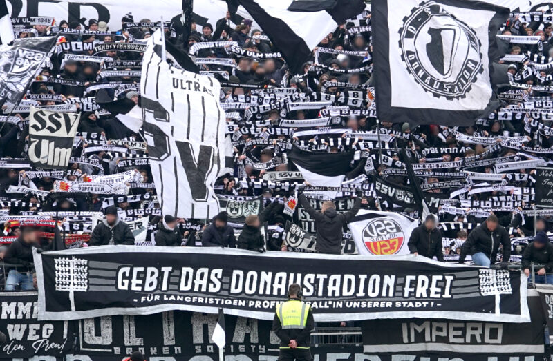 SSV Ulm mit größtem Gästeanhang seit 25 Jahren beim HSV