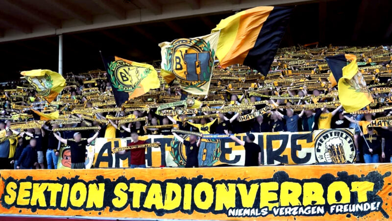 Borussia Dortmund II auf Platz 65 der Zuschauertabelle 2024/25